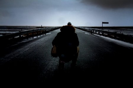 Dark Road Travel