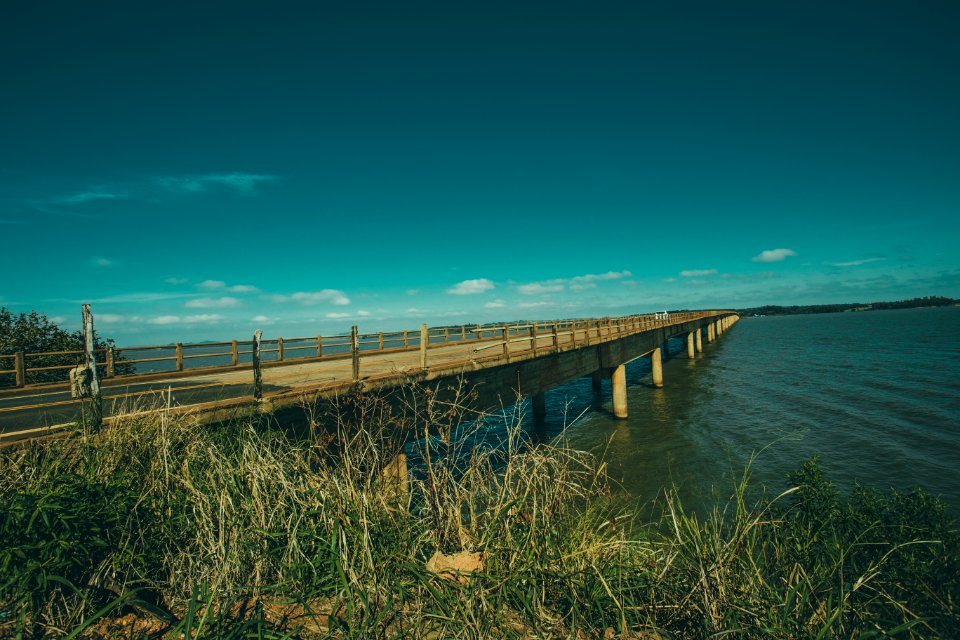 Beach Bridge Dawn