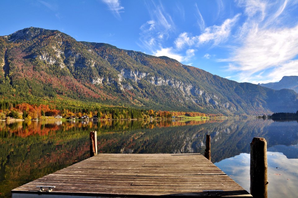 Reflection Nature Mountainous Landforms Mountain