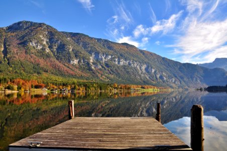 Reflection Nature Mountainous Landforms Mountain photo