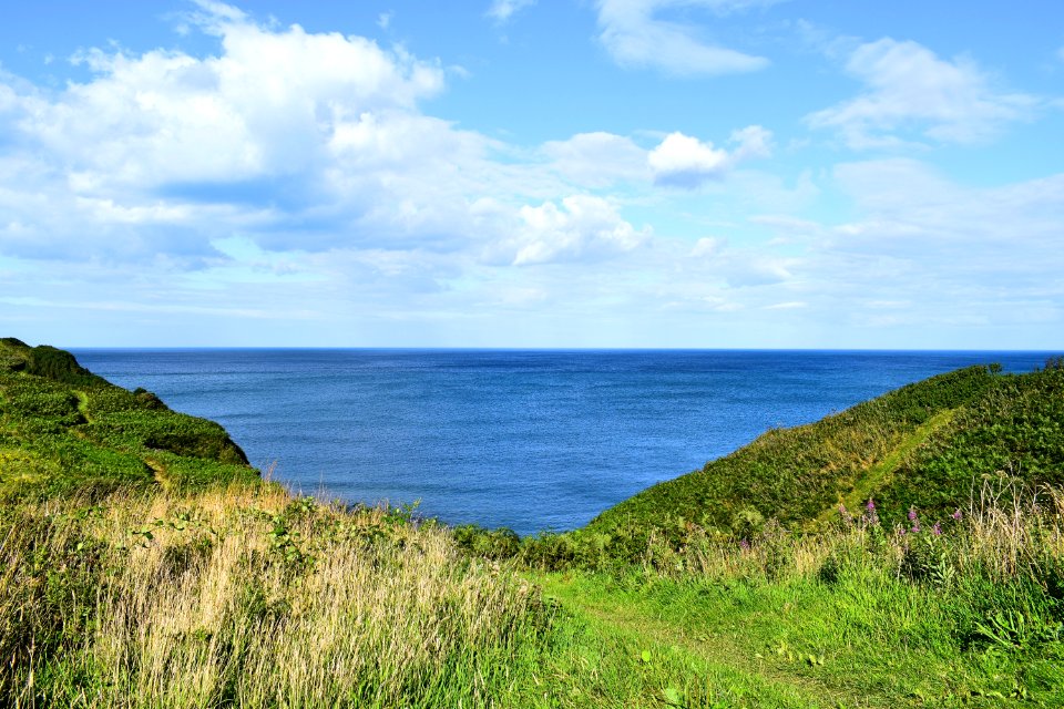 Coast Sky Sea Headland photo
