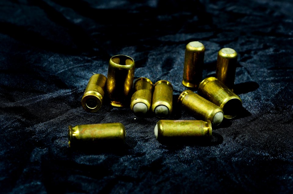 Metal Bullet Gun Accessory Brass