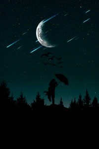 Sky Black Nature Atmosphere