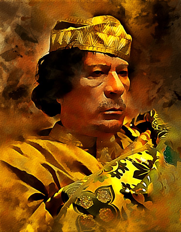 Yellow Art Illustration Portrait