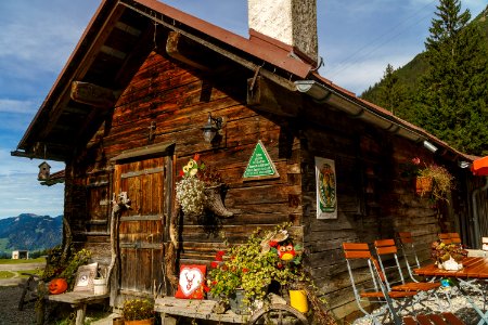 Log Cabin House Home Cottage photo