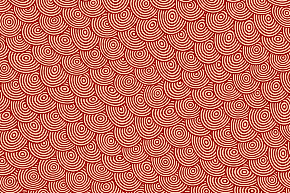 Pattern Pink Orange Design