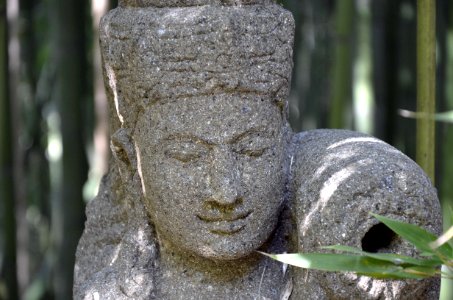 Sculpture Stone Carving Statue Head photo