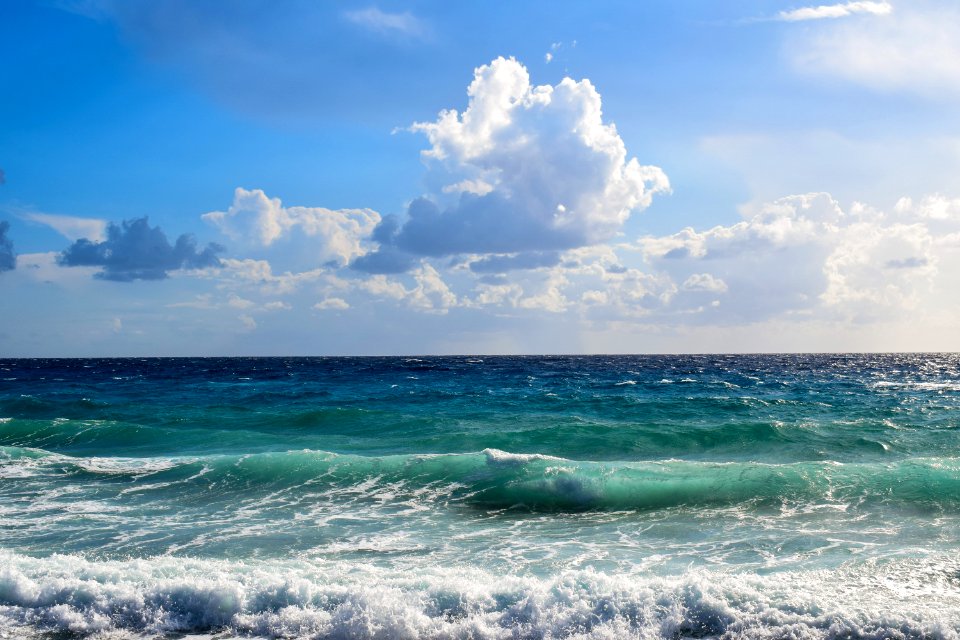 Sea Sky Ocean Wave