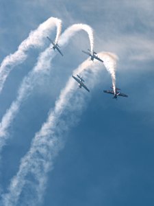 Sky Aviation Air Show Cloud photo