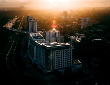 Areal Photography Of High-rise Buildings photo