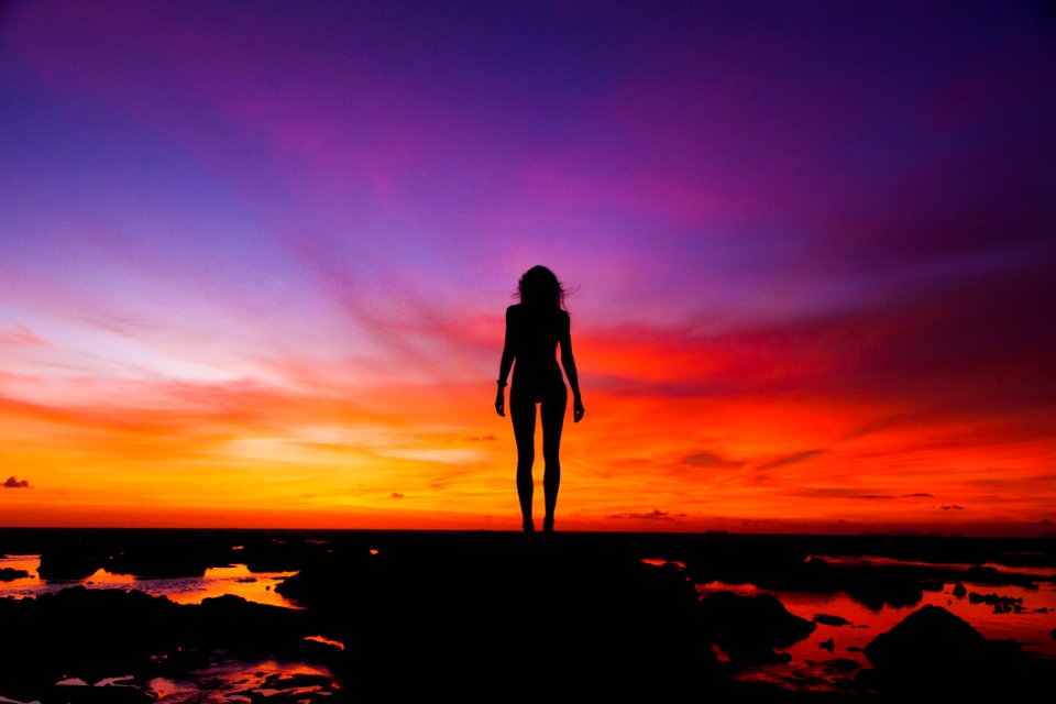 Silhouette Photography Of Woman