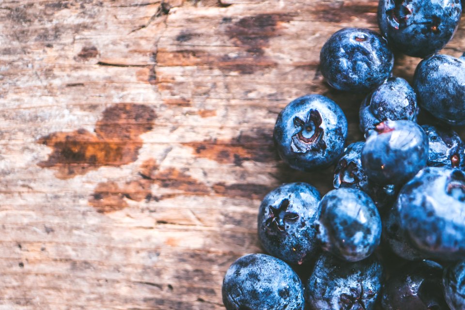 Close-Up Photography Of Blueberries