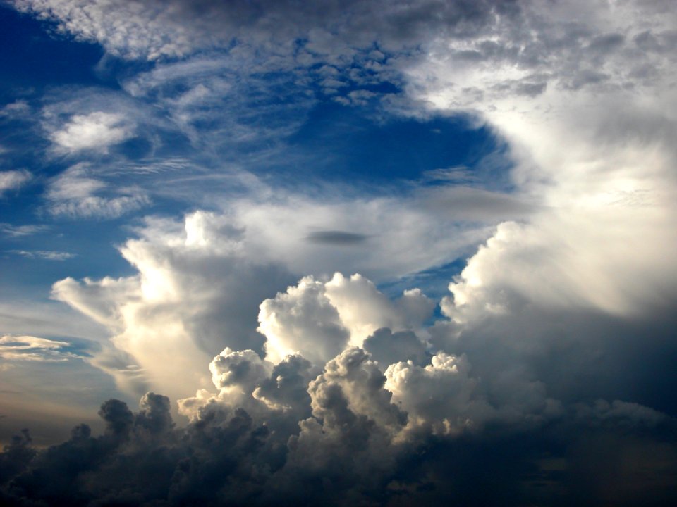 Sky Cloud Daytime Cumulus