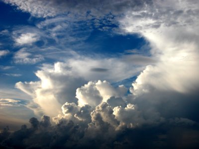 Sky Cloud Daytime Cumulus photo