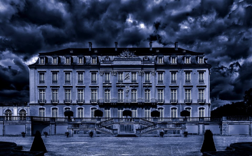 View Of Building Against Cloudy Sky