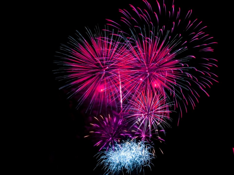 Fireworks Pink Event Purple