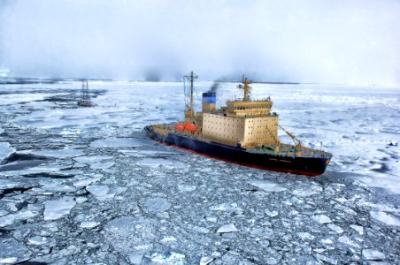 Ship Watercraft Nuclear Powered Icebreaker Icebreaker photo