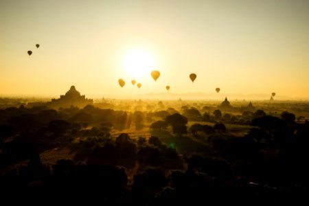 Sky Hot Air Balloon Hot Air Ballooning Atmosphere