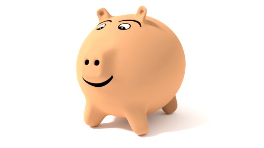 Nose Smile Snout Piggy Bank photo