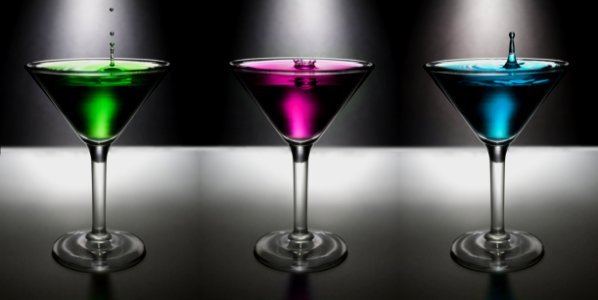 Drink Cocktail Purple Martini photo