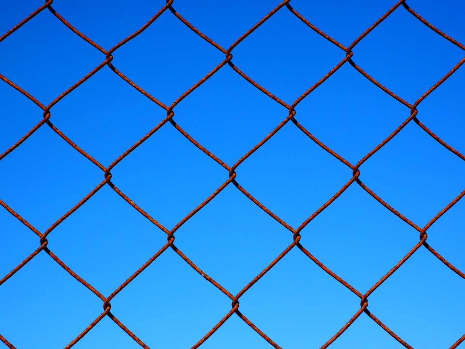 Blue Pattern Net Sky