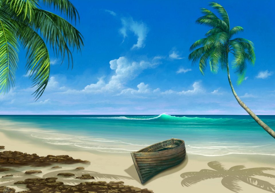Tropics Caribbean Sky Sea