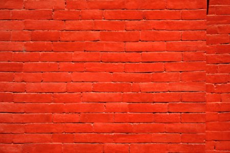 Brickwork Brick Wall Orange