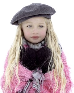 Scarf Headgear Girl Child photo