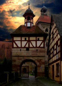 Medieval Architecture Landmark Sky Building photo