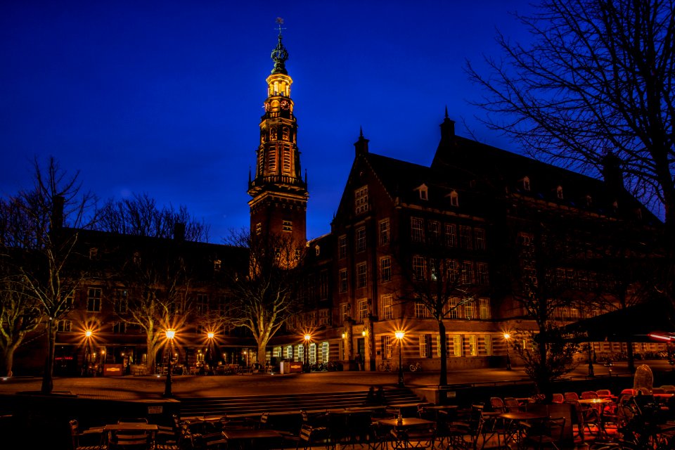 Sky Landmark Town Night