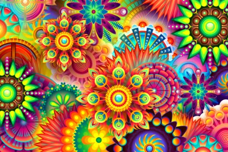 Fractal Art Psychedelic Art Pattern Art photo