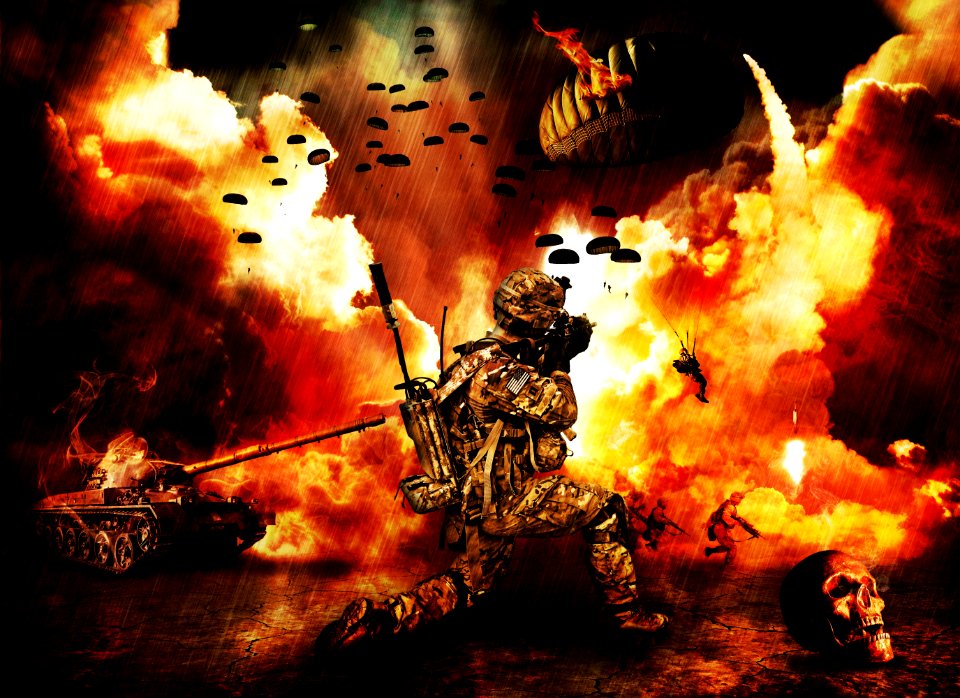 Computer Wallpaper Visual Effects Flame Darkness