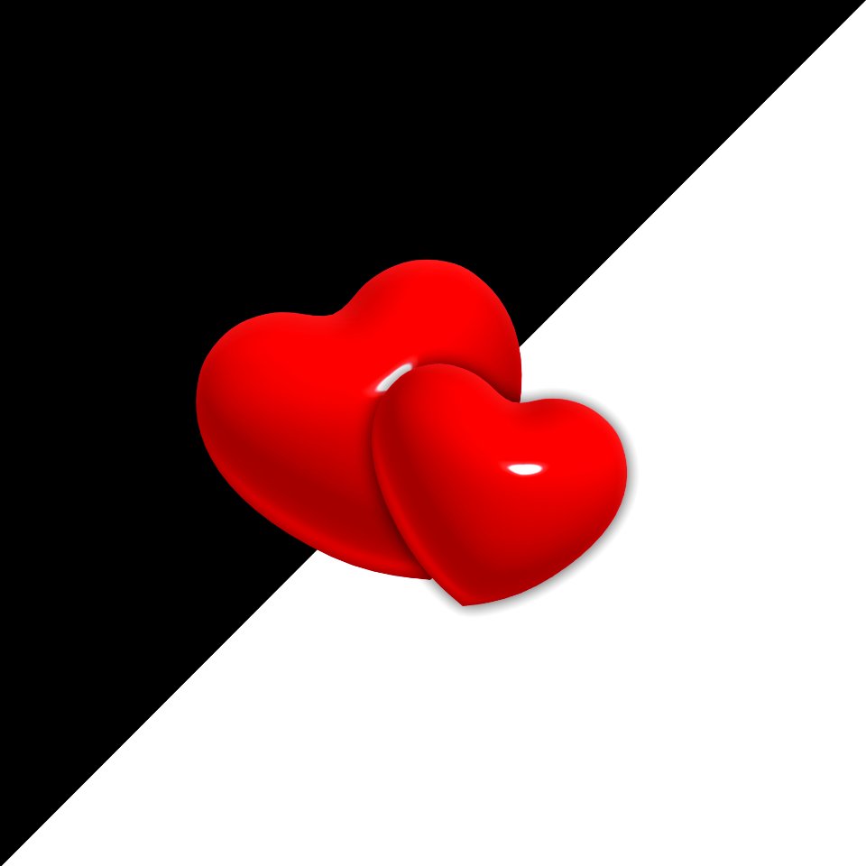 Red Love Product Design Heart