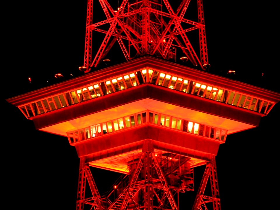 Red Night Light Lighting