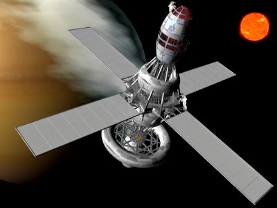 Spacecraft Satellite Space Product Design