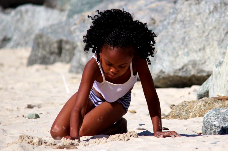 Vacation Girl Sand Fun