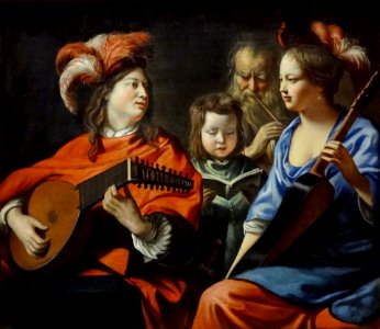 Le Concert Mathieu Le Nain Vers 1655-1660 Muse Dart Et Darchologie Du Pays De Laon photo