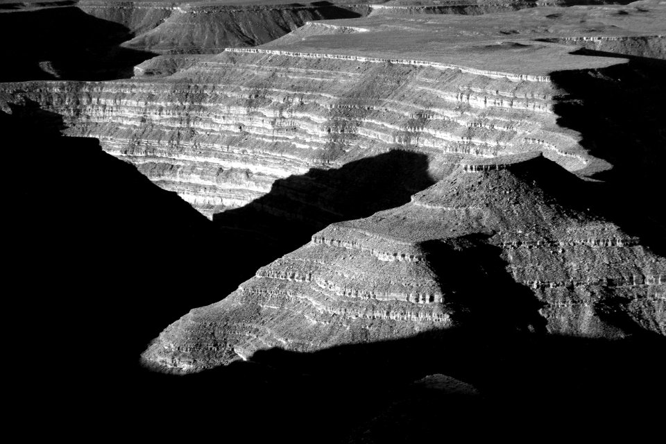 MULEY POINT SAN JUAN CO UTAH - 2016-09-26 - Campsite In Morning -06 -BW
