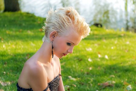 Hair Human Hair Color Grass Blond photo