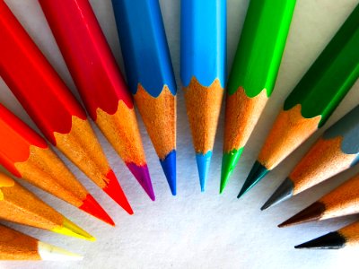 Pencil Red Close Up Office Supplies