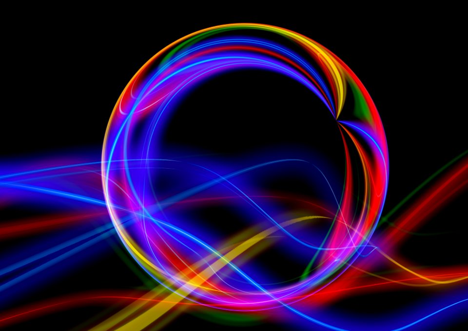 Light Circle Purple Line