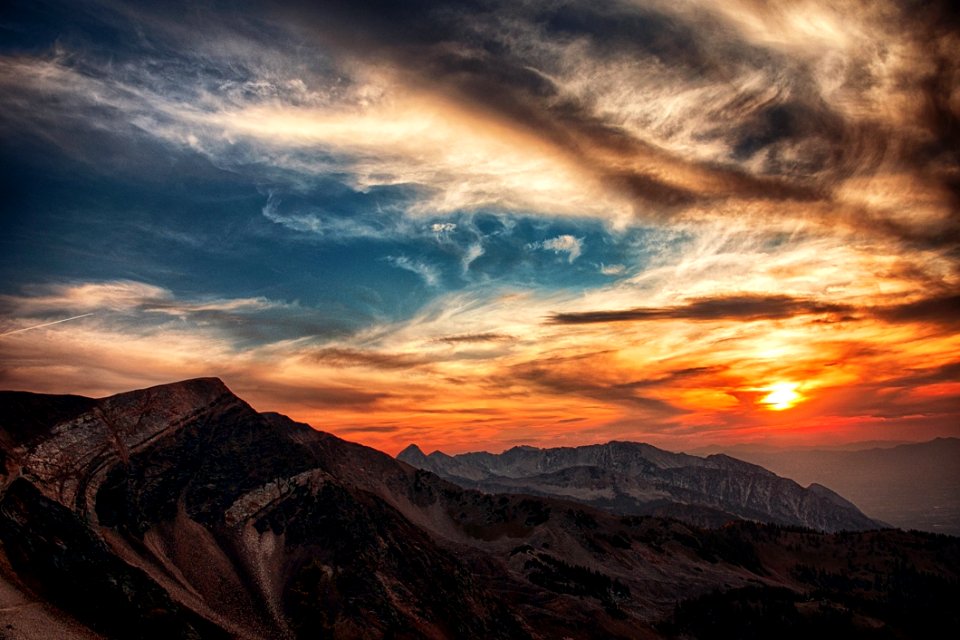 Sky Cloud Mountainous Landforms Mountain