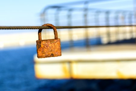 Rusty Padlock photo