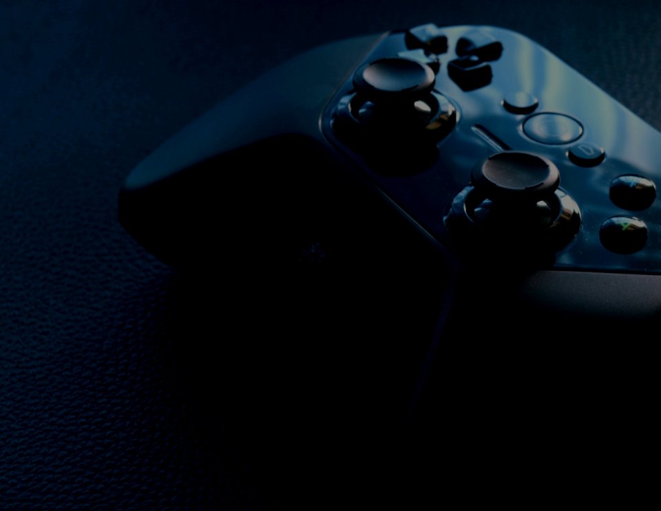 Black Video Game Controller