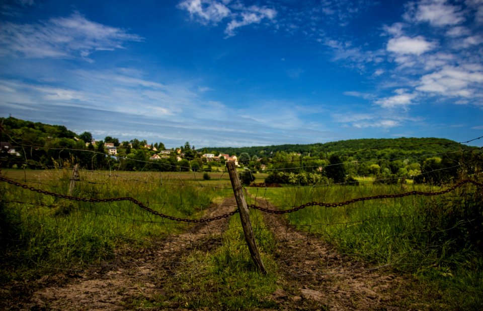 Brown Log Fence Stand During Daytime photo