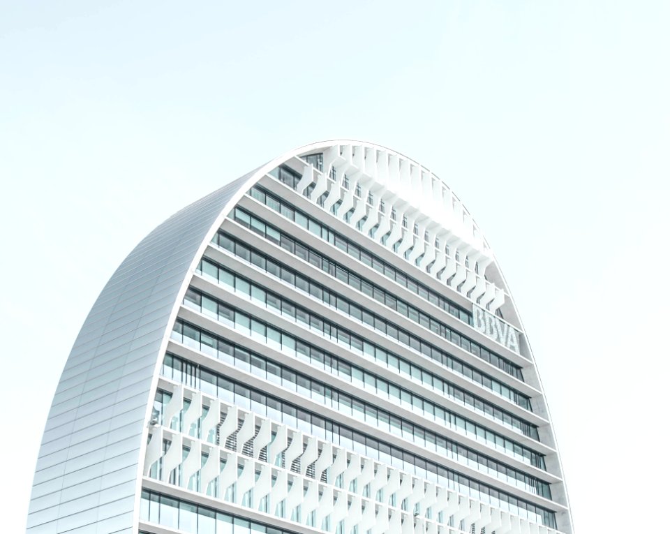 Architectural Photography Of Oval Building