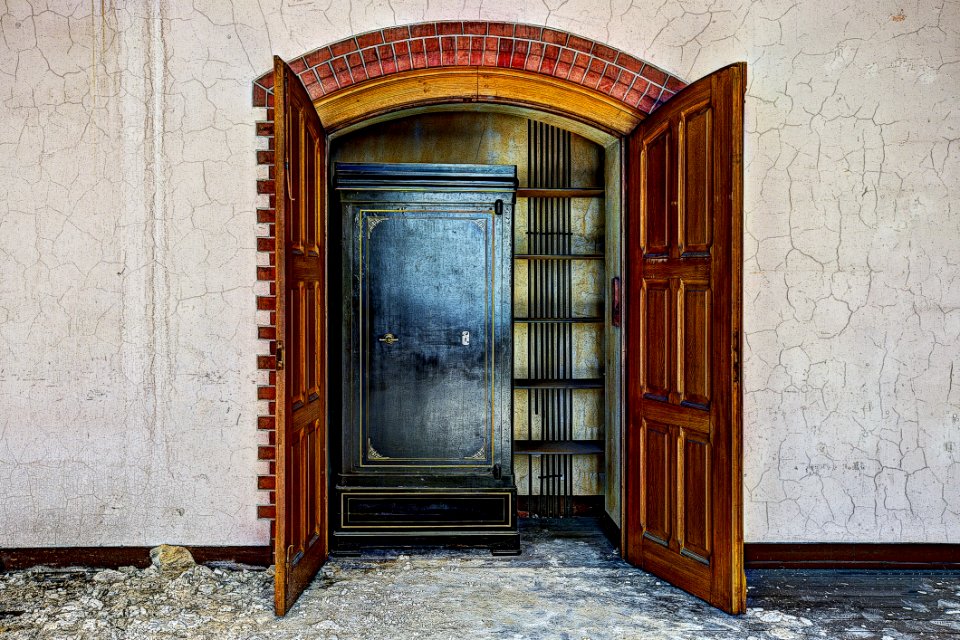 Door Arch Wood Window
