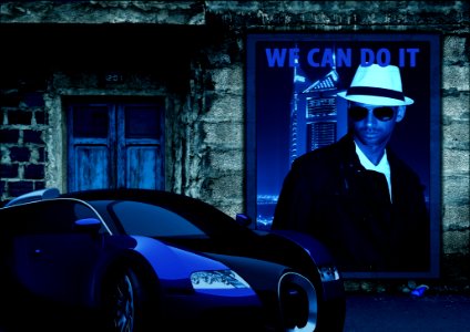 Car Blue Vehicle Supercar