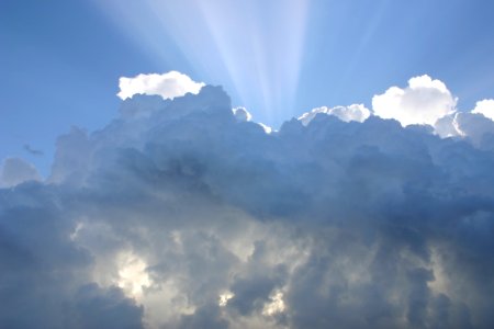 Sky Cloud Daytime Cumulus photo