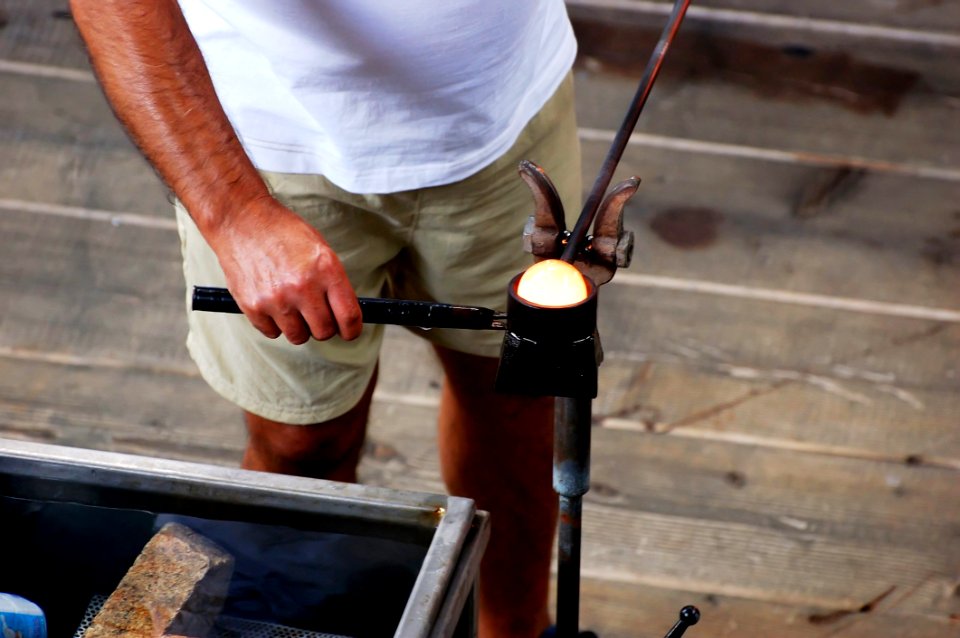 Glass Blower Glass Blowing Craft